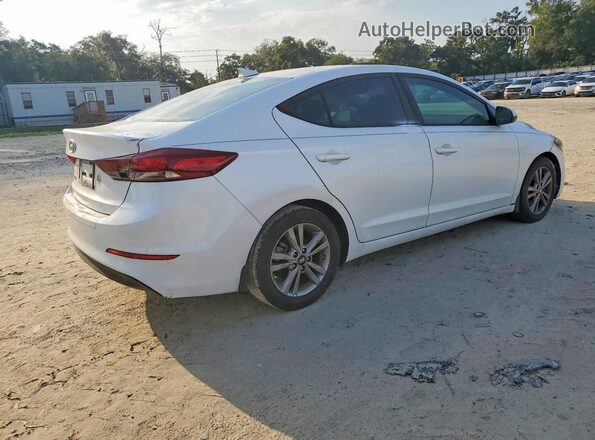 5NPD84LF0JH341226 2018 HYUNDAI ELANTRA Белый Задняя правая четверть