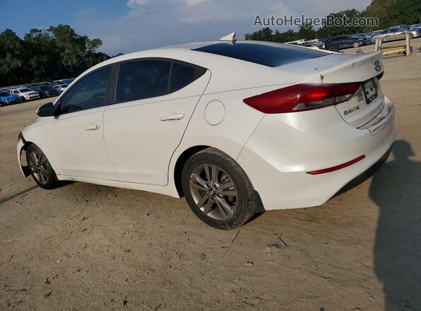 5NPD84LF0JH341226 2018 HYUNDAI ELANTRA Белый Задняя левая четверть