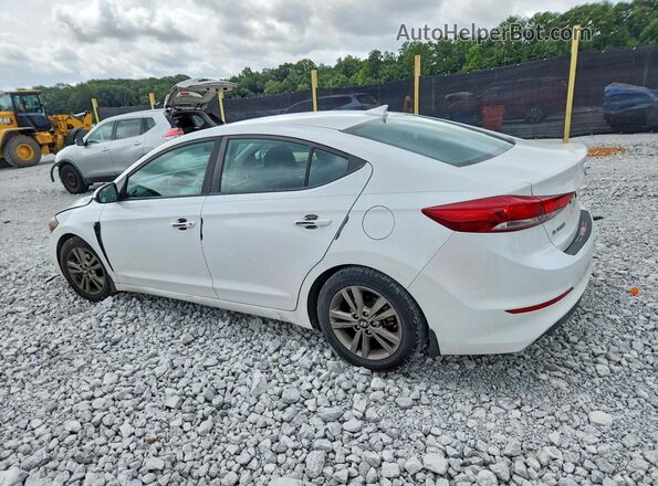 5NPD84LF0JH343218 2018 HYUNDAI ELANTRA White Trasero izquierdo