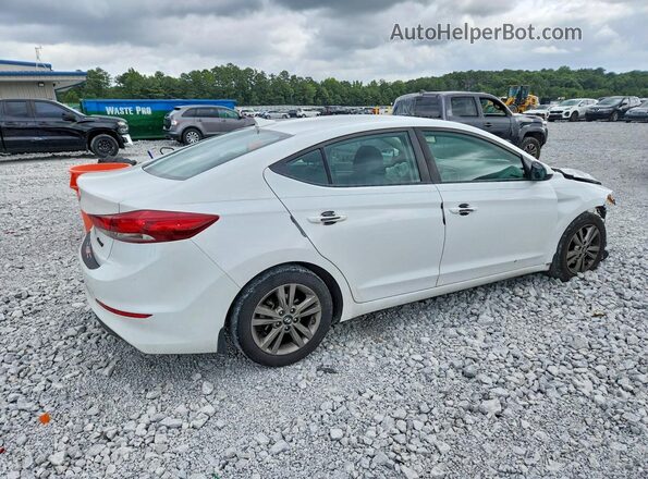 5NPD84LF0JH343218 2018 HYUNDAI ELANTRA White Trasero derecho