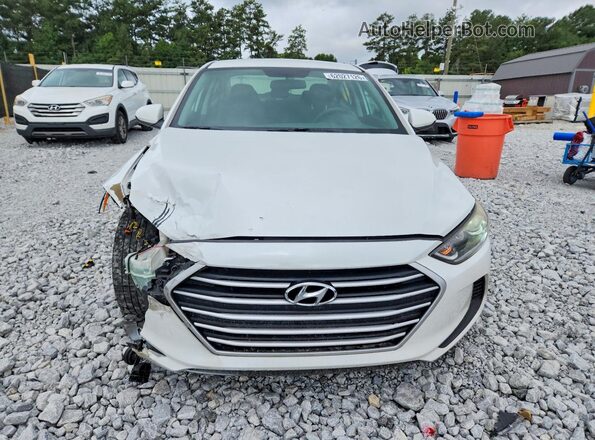 5NPD84LF0JH343218 2018 HYUNDAI ELANTRA White Vista frontal