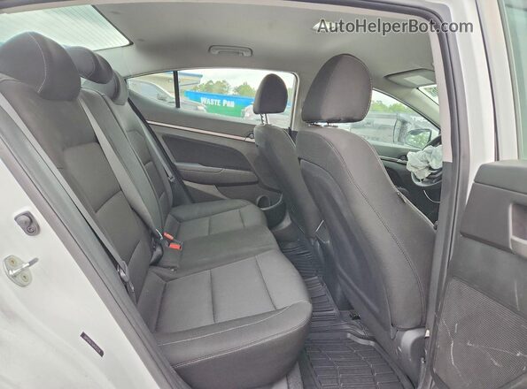 5NPD84LF0JH343218 2018 HYUNDAI ELANTRA White Vista de los asientos traseros