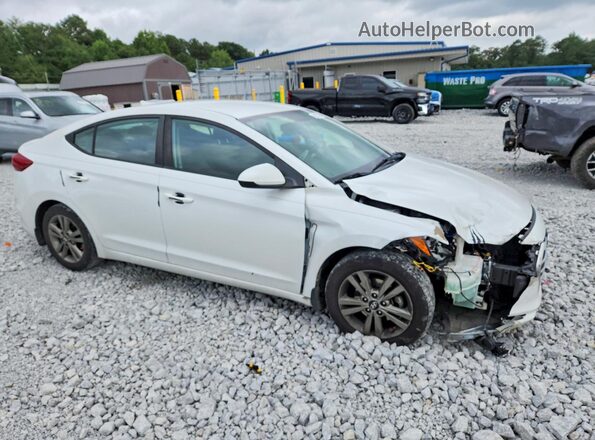 5NPD84LF0JH343218 2018 HYUNDAI ELANTRA White Delantero derecho