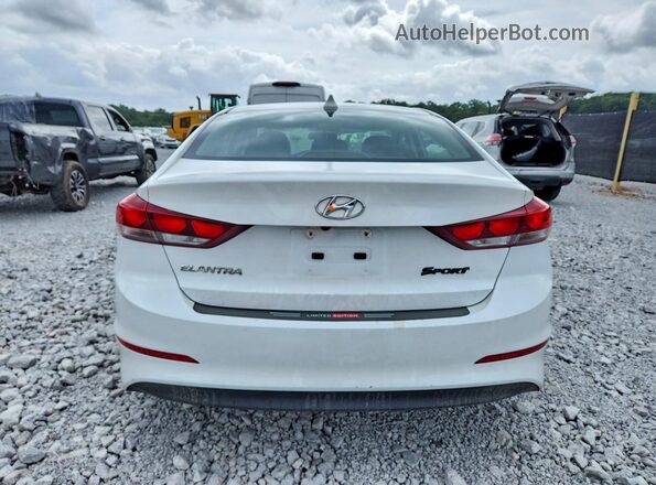 5NPD84LF0JH343218 2018 HYUNDAI ELANTRA White Vista trasera