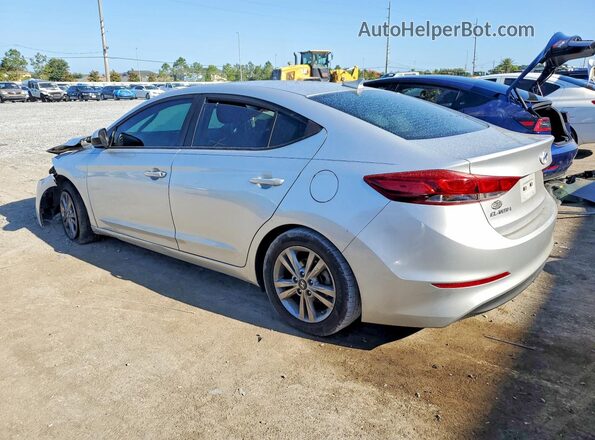 5NPD84LF0JH371987 2018 HYUNDAI ELANTRA Silver უკანა მარცხენა