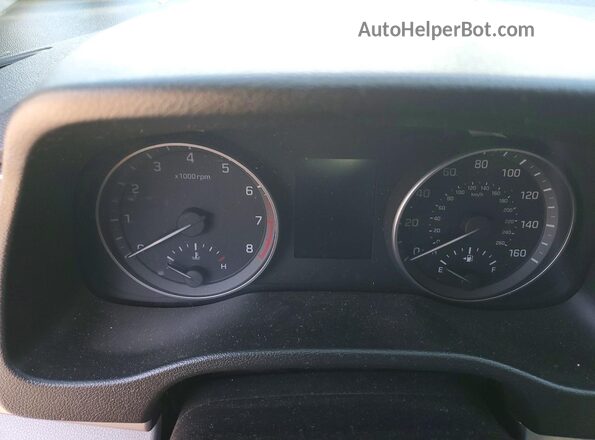 5NPD84LF0JH371987 2018 HYUNDAI ELANTRA Silver ხელსაწყოთა პანელის ხედი
