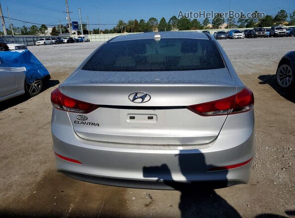 5NPD84LF0JH371987 2018 HYUNDAI ELANTRA Silver უკანა ხედი