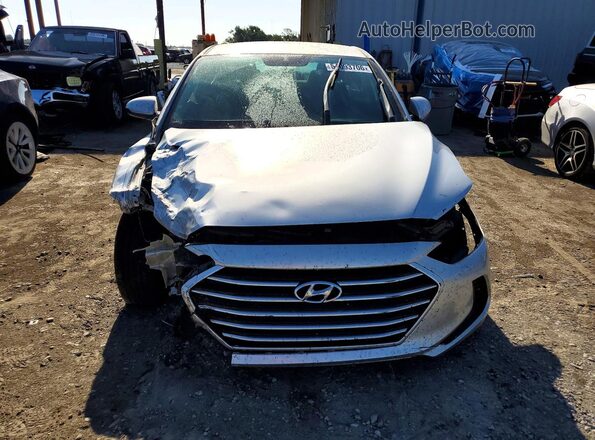5NPD84LF0JH371987 2018 HYUNDAI ELANTRA Silver წინა ხედი