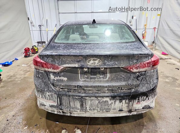 5NPD84LF0JH377479 2018 HYUNDAI ELANTRA Black Widok z tyłu