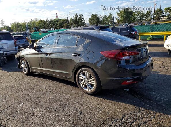 5NPD84LF0KH414452 2019 HYUNDAI ELANTRA Black Trasero izquierdo