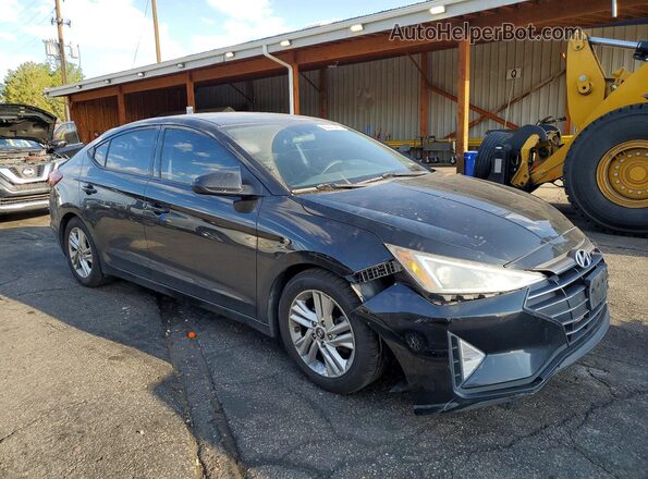 5NPD84LF0KH414452 2019 HYUNDAI ELANTRA Black Delantero derecho