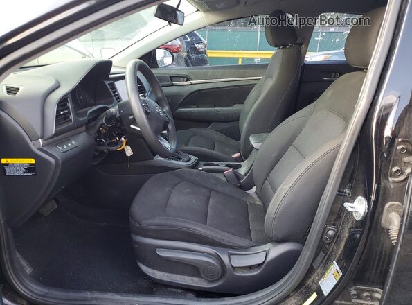 5NPD84LF0KH414452 2019 HYUNDAI ELANTRA Black Vista interior delantera
