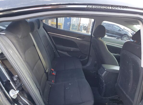 5NPD84LF0KH414452 2019 HYUNDAI ELANTRA Black Vista de los asientos traseros