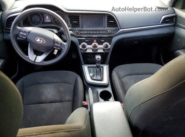 5NPD84LF0KH414452 2019 HYUNDAI ELANTRA Black Vista del salpicadero