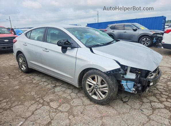 5NPD84LF0KH480595 2019 HYUNDAI ELANTRA Silver Առջևի աջ