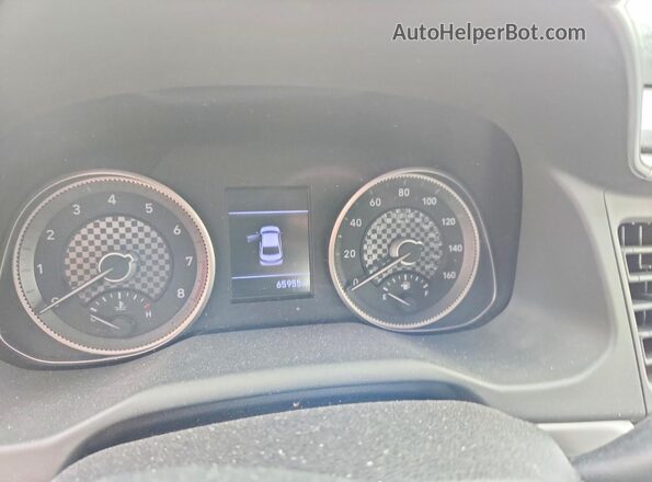 5NPD84LF0LH507991 2020 HYUNDAI ELANTRA Blue Սարքավորումների վահանակի տեսք