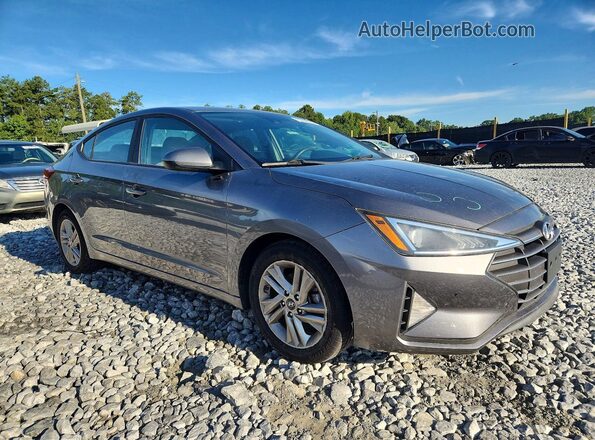 5NPD84LF0LH514262 2020 HYUNDAI ELANTRA Серый Передняя правая четверть