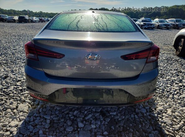5NPD84LF0LH514262 2020 HYUNDAI ELANTRA Серый Вид сзади