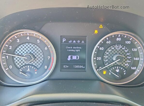 5NPD84LF0LH514262 2020 HYUNDAI ELANTRA Серый Вид щитка приборов