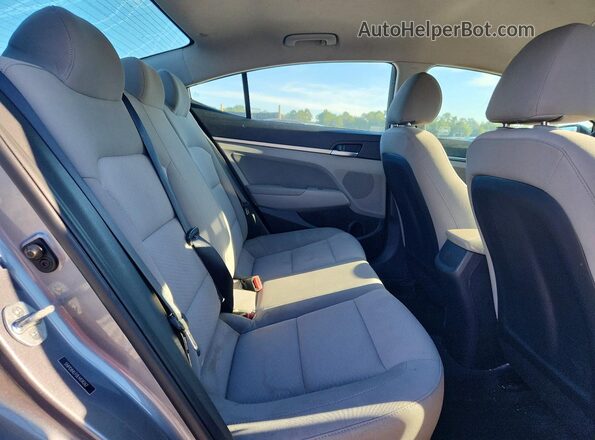 5NPD84LF0LH514262 2020 HYUNDAI ELANTRA Серый Вид задних сидений
