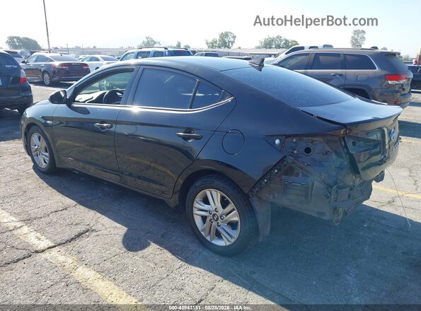 5NPD84LF0LH515427 2020 HYUNDAI ELANTRA Black Հետևի ձախ