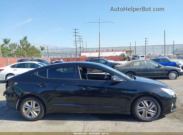 5NPD84LF0LH515427 2020 HYUNDAI ELANTRA Black Սալոնի 360 աստիճան տեսք