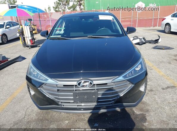 5NPD84LF0LH515427 2020 HYUNDAI ELANTRA Black Սալոնի հետևի տեսք