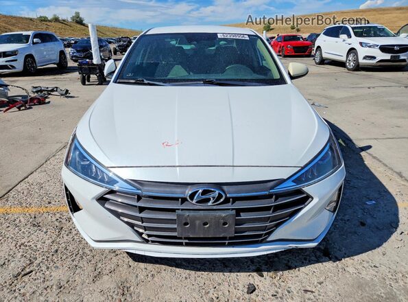 5NPD84LF0LH519574 2020 HYUNDAI ELANTRA White Դիմացի տեսք