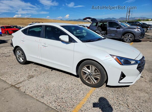 5NPD84LF0LH519574 2020 HYUNDAI ELANTRA White Առջևի աջ