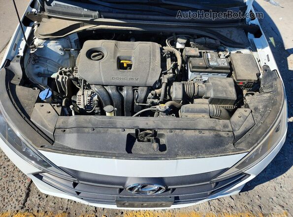 5NPD84LF0LH519574 2020 HYUNDAI ELANTRA White Սալոնի հետևի տեսք