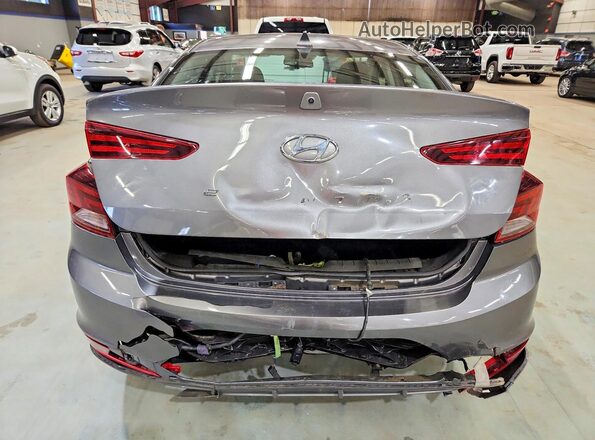 5NPD84LF0LH522104 2020 HYUNDAI ELANTRA Gray Հետևի տեսք