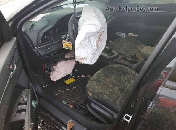 5NPD84LF0LH537279 2020 HYUNDAI ELANTRA Black Вид панелі приладів