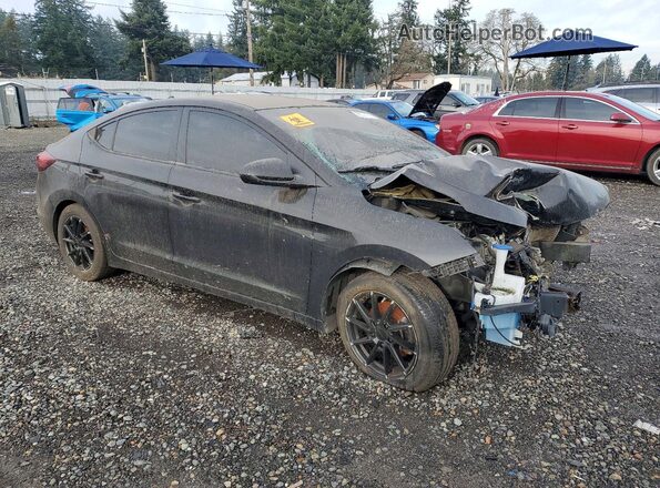 5NPD84LF0LH537279 2020 HYUNDAI ELANTRA Black Передня права чверть