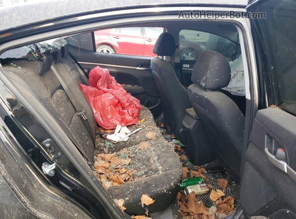 5NPD84LF0LH537279 2020 HYUNDAI ELANTRA Black Вид задніх сидінь