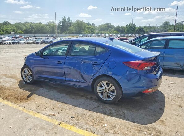 5NPD84LF0LH546502 2020 HYUNDAI ELANTRA Blue Rear left
