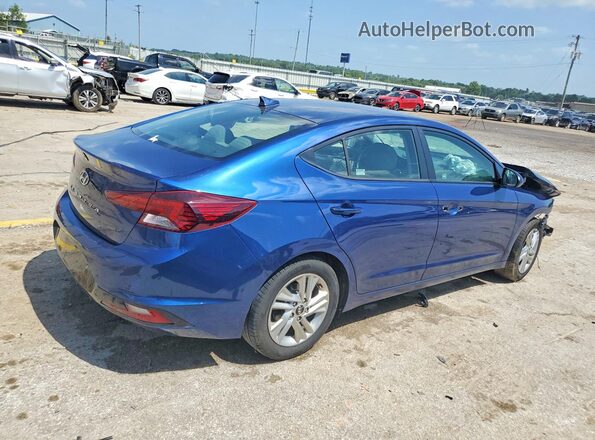 5NPD84LF0LH546502 2020 HYUNDAI ELANTRA Blue Rear right