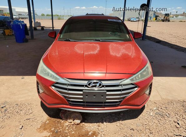 5NPD84LF0LH548539 2020 HYUNDAI ELANTRA Красный Вид спереди