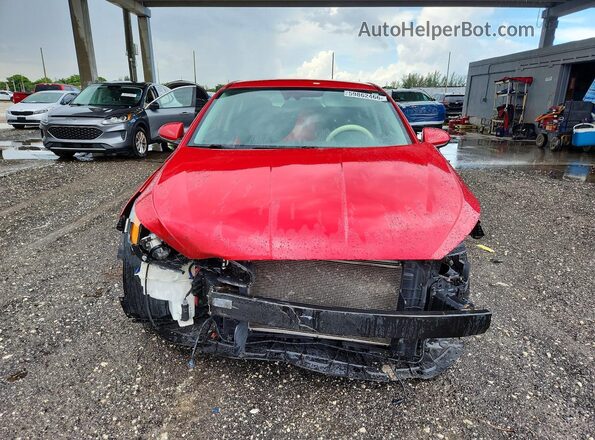 5NPD84LF0LH554695 2020 HYUNDAI ELANTRA Red Вид спереду