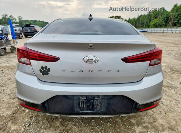 5NPD84LF0LH557676 2020 HYUNDAI ELANTRA Silver Widok z tyłu