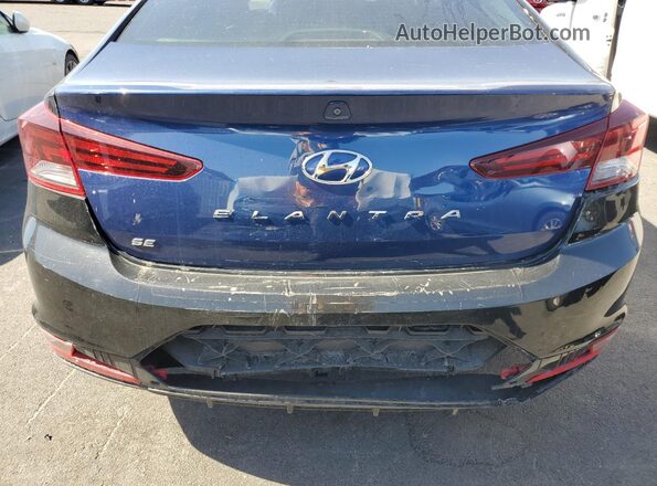5NPD84LF0LH574428 2020 HYUNDAI ELANTRA Blue 
