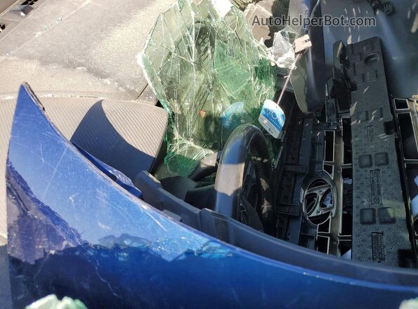 5NPD84LF0LH574428 2020 HYUNDAI ELANTRA Blue Սարքավորումների վահանակի տեսք