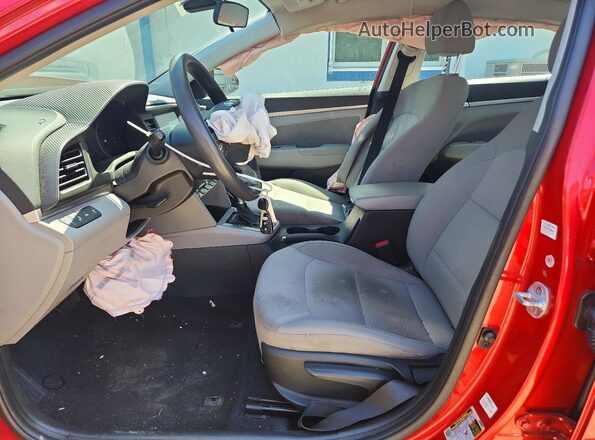 5NPD84LF0LH574834 2020 HYUNDAI ELANTRA Red Vista interior delantera