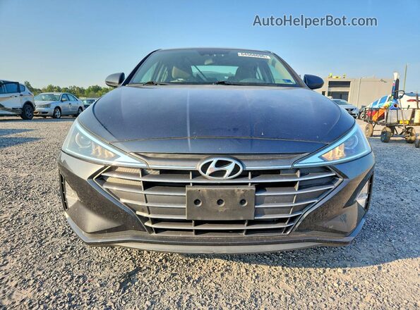 5NPD84LF0LH575062 2020 HYUNDAI ELANTRA Gray Front view