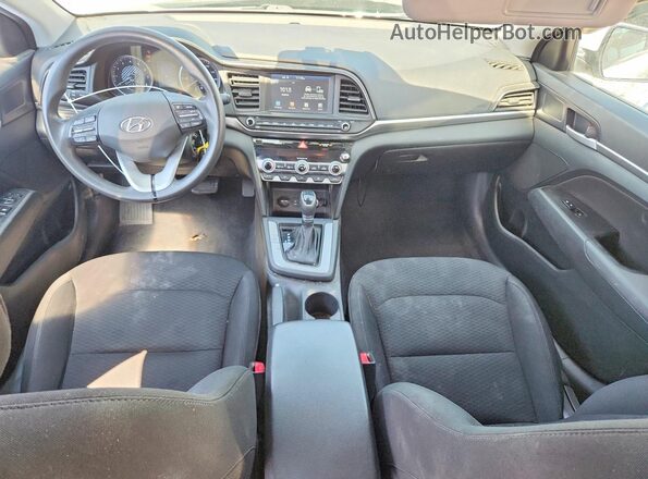 5NPD84LF0LH579841 2020 HYUNDAI ELANTRA White Vista del salpicadero