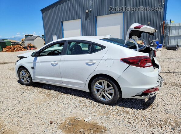 5NPD84LF0LH579841 2020 HYUNDAI ELANTRA White Trasero izquierdo