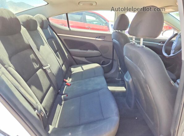 5NPD84LF0LH579841 2020 HYUNDAI ELANTRA White Vista de los asientos traseros