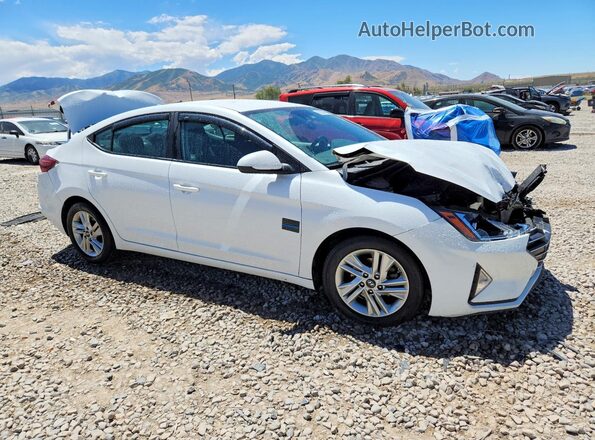 5NPD84LF0LH579841 2020 HYUNDAI ELANTRA White Delantero derecho