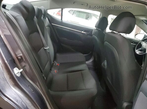 5NPD84LF0LH587034 2020 HYUNDAI ELANTRA Charcoal Հետևի նստատեղերի տեսք