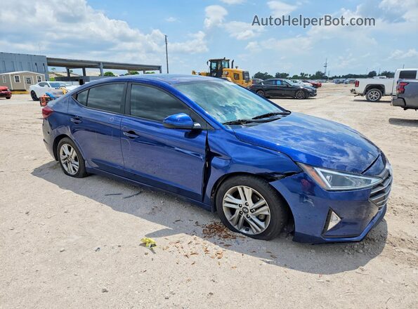 5NPD84LF0LH590953 2020 HYUNDAI ELANTRA Blue Առջևի աջ