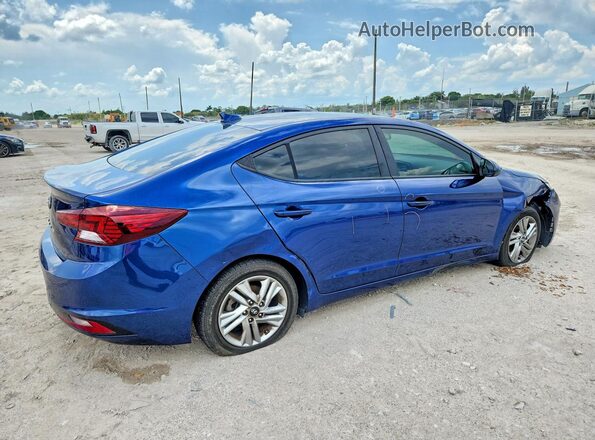 5NPD84LF0LH590953 2020 HYUNDAI ELANTRA Blue Հետևի աջ
